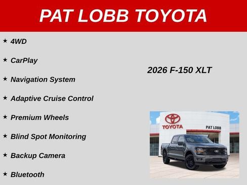 Used 2026 Ford F150 XLT w/ Equipment Group 302A MID AWD/4WD image 38