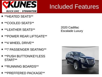 Used 2020 Cadillac Escalade Luxury w/ LPO, Radiant Package