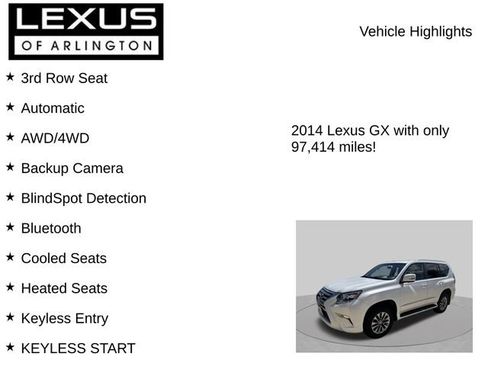 Used 2014 Lexus GX 460 Luxury AWD/4WD image 7
