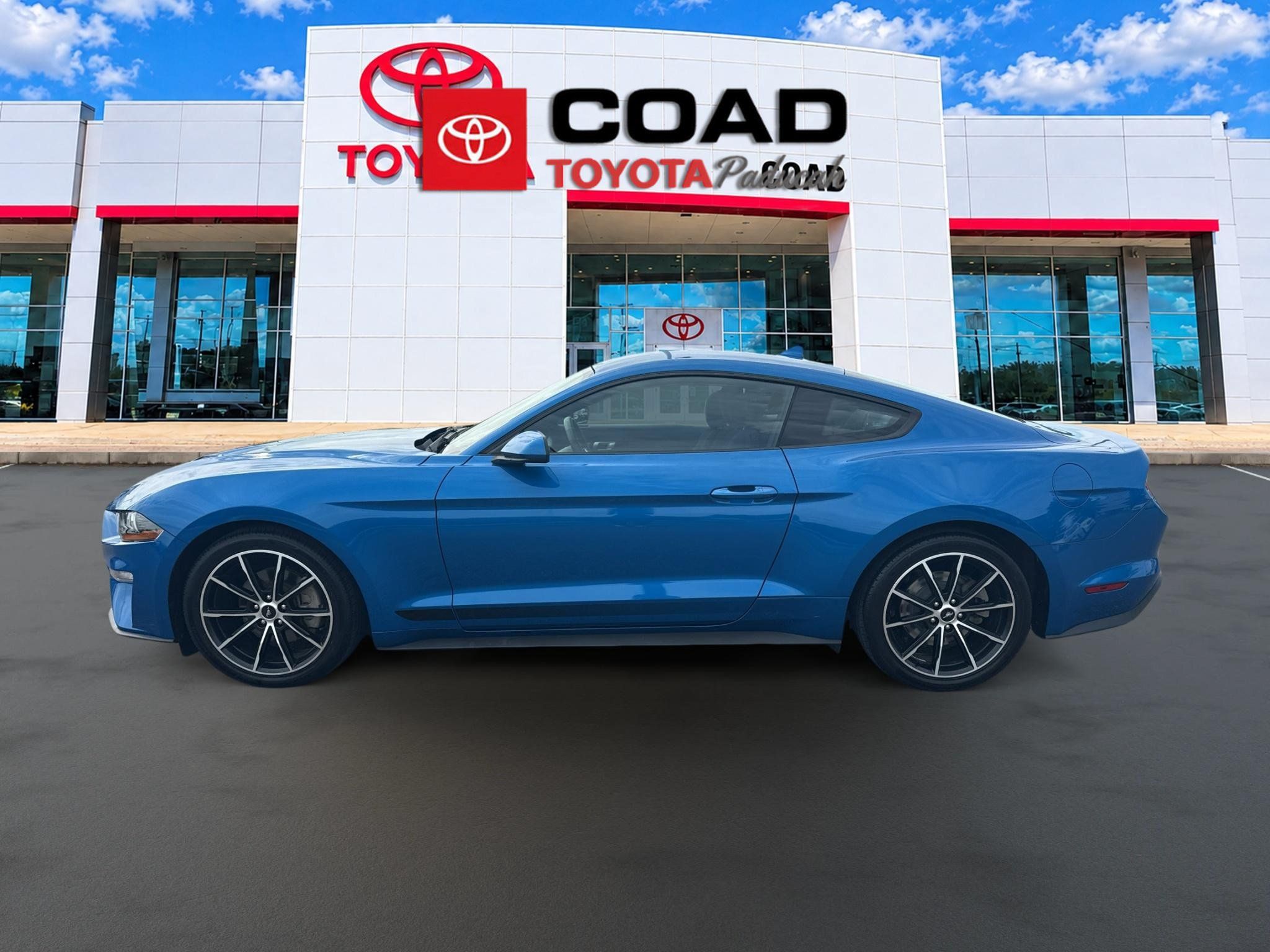 Used 2020 Ford Mustang Coupe w/ Wheel & Stripe Package RWD image 2