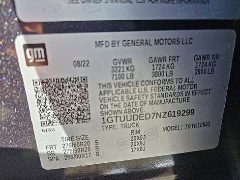 Used 2022 GMC Sierra 1500 SLT w/ SLT Convenience Package image 32