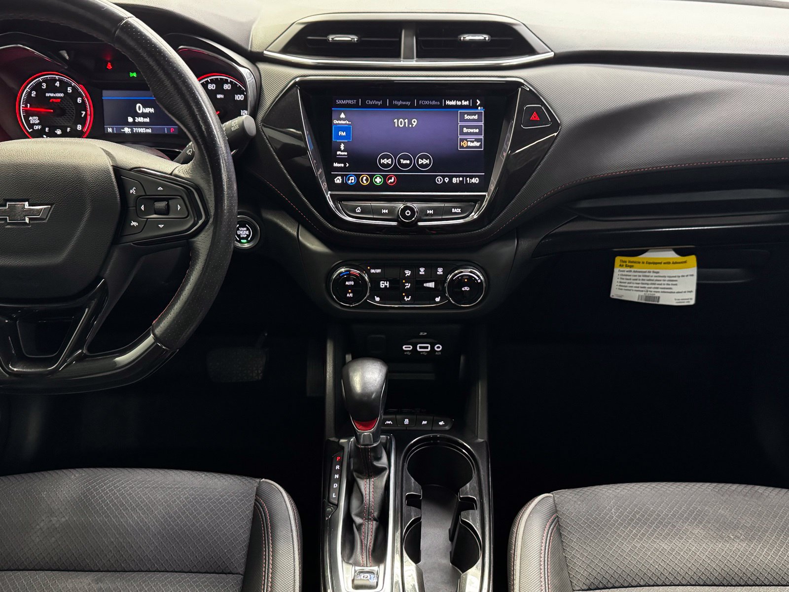 Used 2021 Chevrolet TrailBlazer RS w/ Sun and Liftgate Package FWD image 15