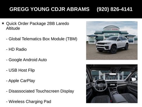 New 2026 Jeep Grand Cherokee Altitude AWD/4WD image 25