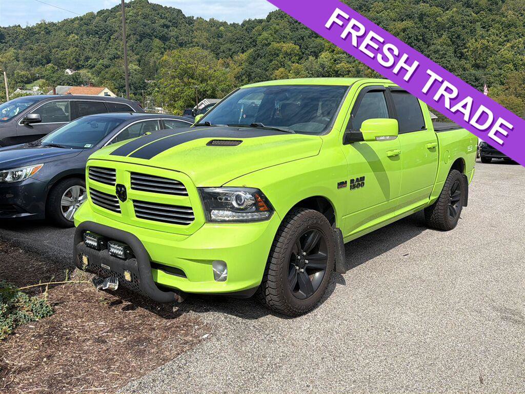 Used 2017 RAM 1500 Sport w/ Sublime Green Sport Package AWD/4WD image 1