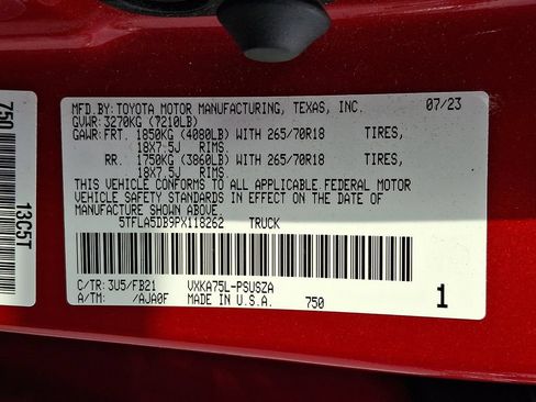 Used 2023 Toyota Tundra SR5 AWD/4WD image 23