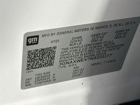 Used 2022 Chevrolet Equinox RS w/ RS Leather Package AWD/4WD image 34