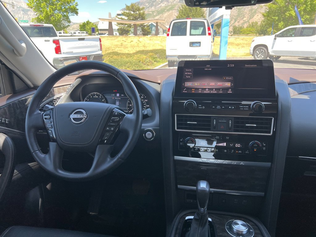 Used 2023 Nissan Armada Platinum w/ Captain's Chairs Package AWD/4WD image 22