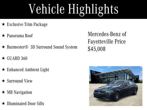 Certified 2025 Mercedes-Benz C 300 Sedan image 6