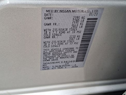 Used 2023 Nissan Murano SV image 27