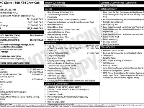 Certified 2024 GMC Sierra 1500 AT4 w/ Technology Package AWD/4WD image 36