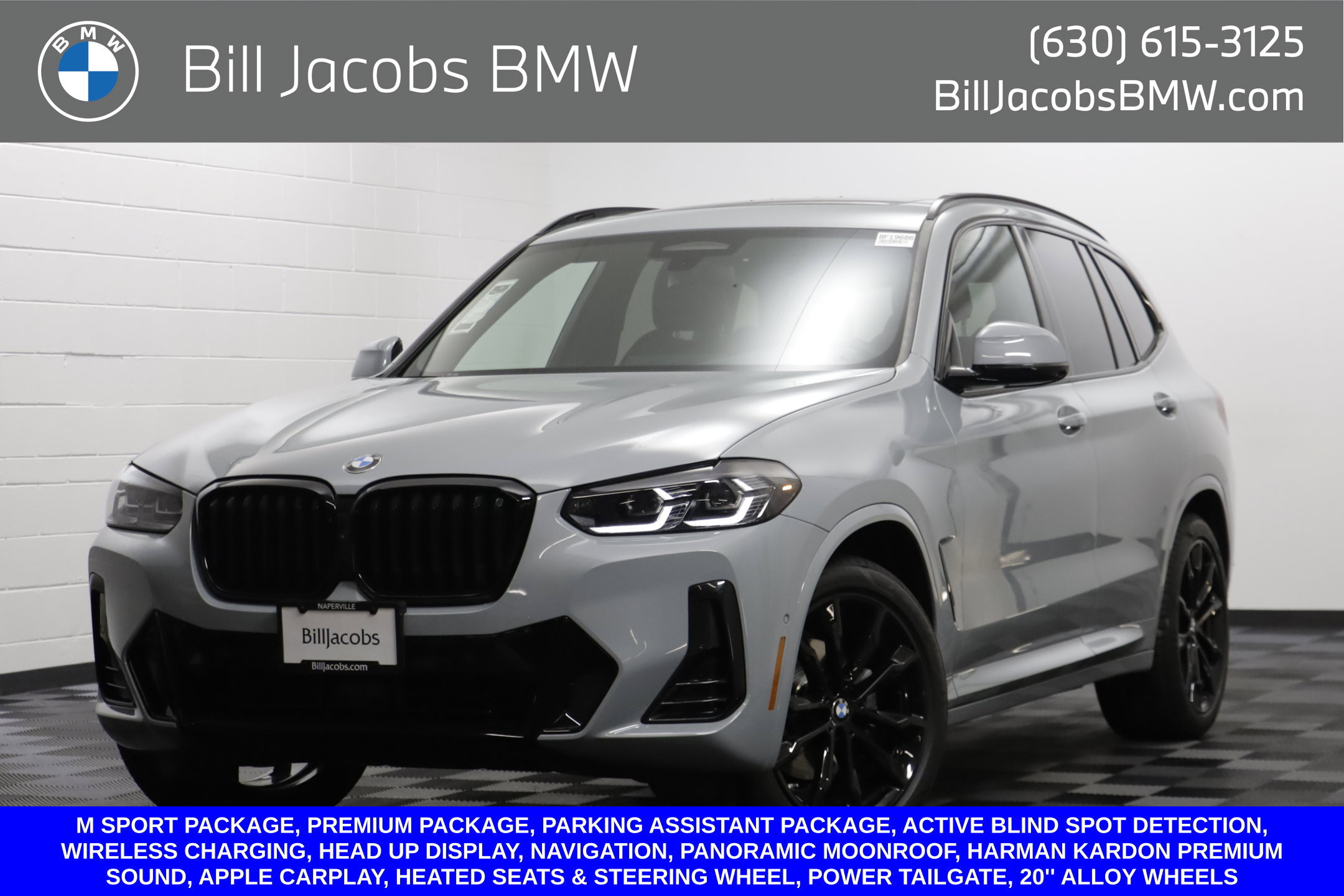 Used 2023 BMW X3 xDrive30i w/ M Sport Package AWD/4WD image 1