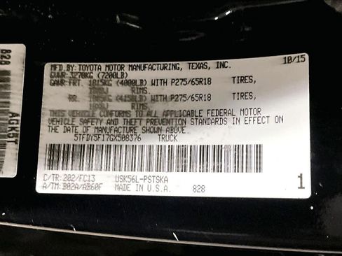 Used 2016 Toyota Tundra SR5 w/ SR5 Upgrade Package image 30