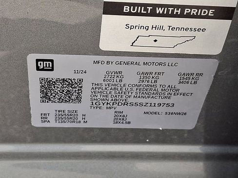 Certified 2025 Cadillac XT6 Premium Luxury image 31