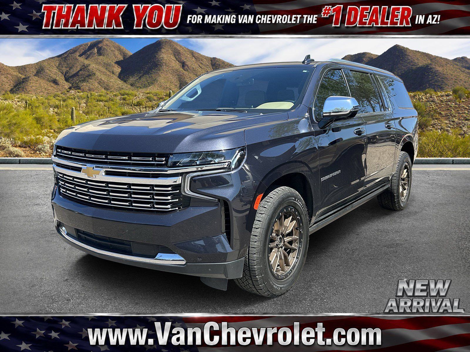 Used 2023 Chevrolet Suburban Premier AWD/4WD image 1