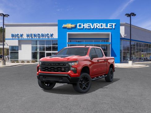 New 2026 Chevrolet Silverado 1500 Custom Trail Boss w/ Turbomax Blackout Package AWD/4WD image 10