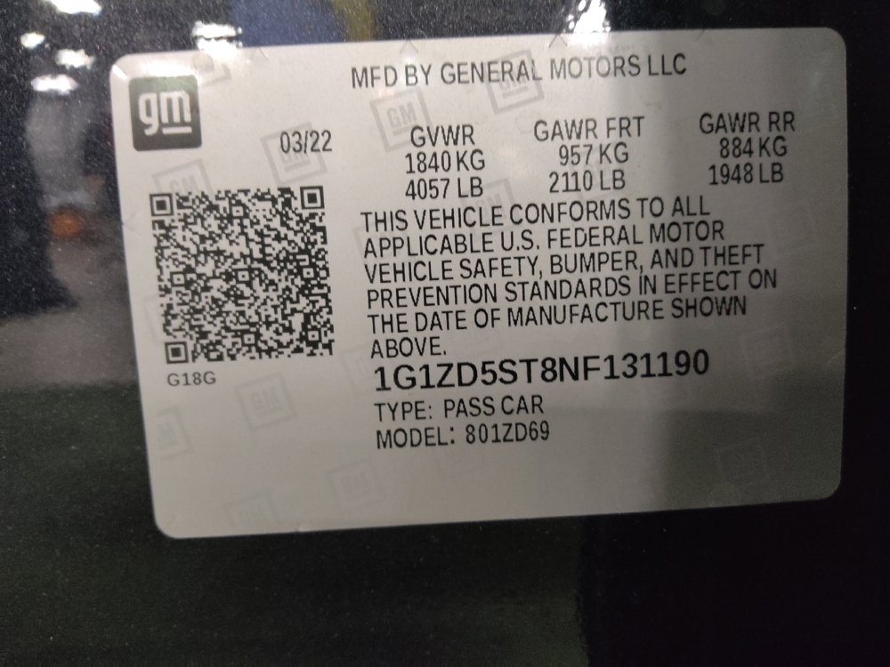 Used 2022 Chevrolet Malibu LT FWD image 33