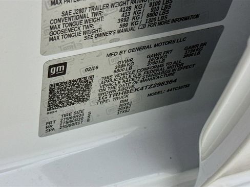 New 2026 GMC Sierra 1500 SLE w/ Preferred Package RWD image 21