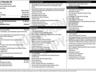 Used 2022 Kia Telluride SX w/ Nightfall Edition Package