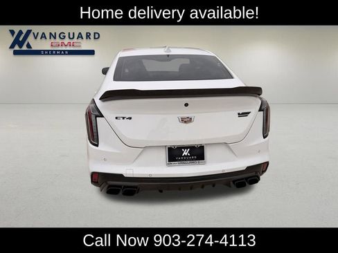 Used 2022 Cadillac CT4 V Blackwing w/ Carbon Fiber 1 Package RWD image 3