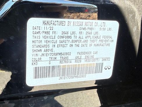 Used 2023 INFINITI Q50 Sensory AWD/4WD image 29