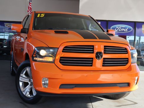 Used 2015 RAM 1500 Sport w/ Ignition Orange Sport Package image 2