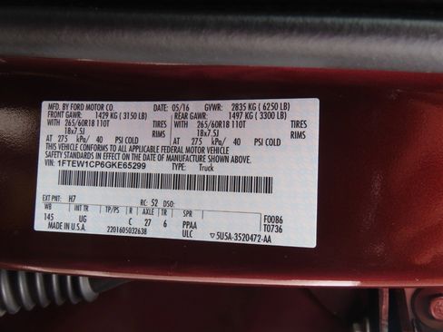 Used 2016 Ford F150 XLT w/ Equipment Group 302A Luxury RWD image 32