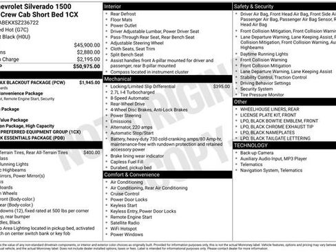 Used 2025 Chevrolet Silverado 1500 Custom w/ Turbomax Blackout Package image 10