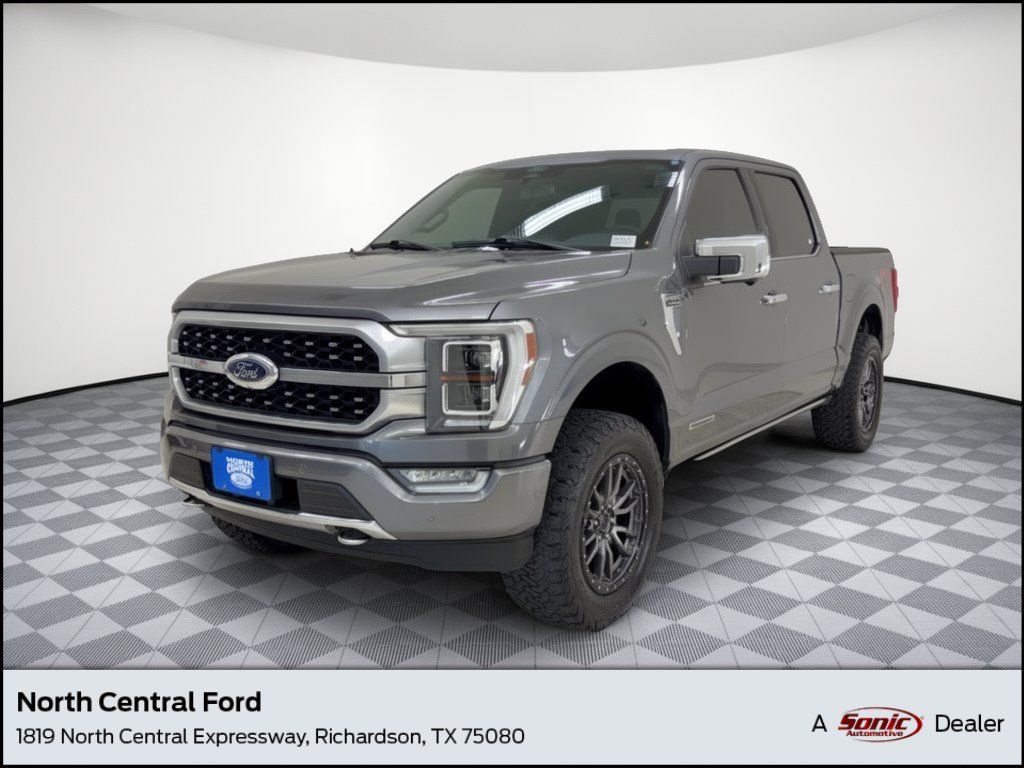 Certified 2021 Ford F150 Platinum w/ Equipment Group 701A High AWD/4WD image 1