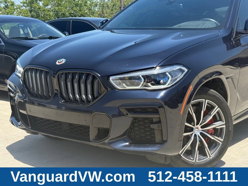 Used 2023 BMW X6 M50i w/ Executive Package AWD/4WD image 2
