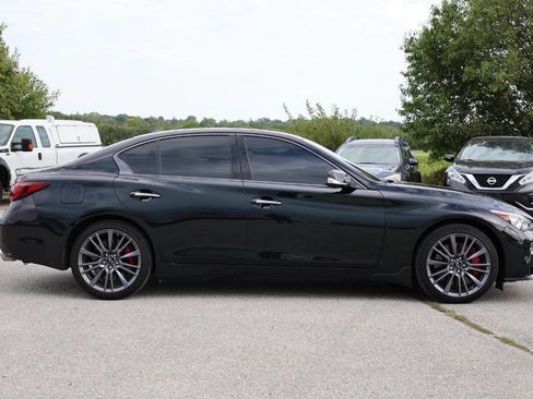 Used 2023 INFINITI Q50 Red Sport 400 w/ Black Opal Edition image 7
