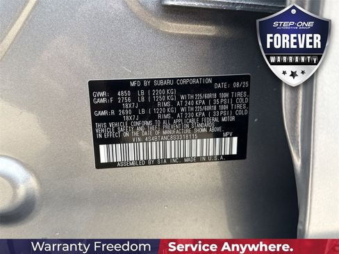 New 2025 Subaru Outback Limited image 43