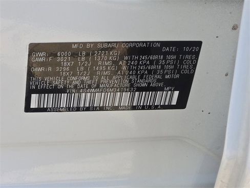 Used 2021 Subaru Ascent Premium w/ Convenience Package image 21