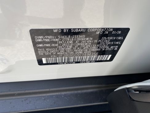 New 2026 Subaru Outback Limited XT AWD/4WD image 27
