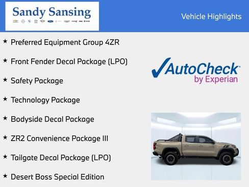 Used 2023 Chevrolet Colorado ZR2 w/ Desert Boss Special Edition AWD/4WD image 8