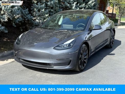 Used 2023 Tesla Model 3 Performance AWD/4WD image 3