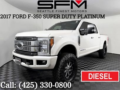 Used 2017 Ford F350 Platinum w/ Platinum Ultimate Package