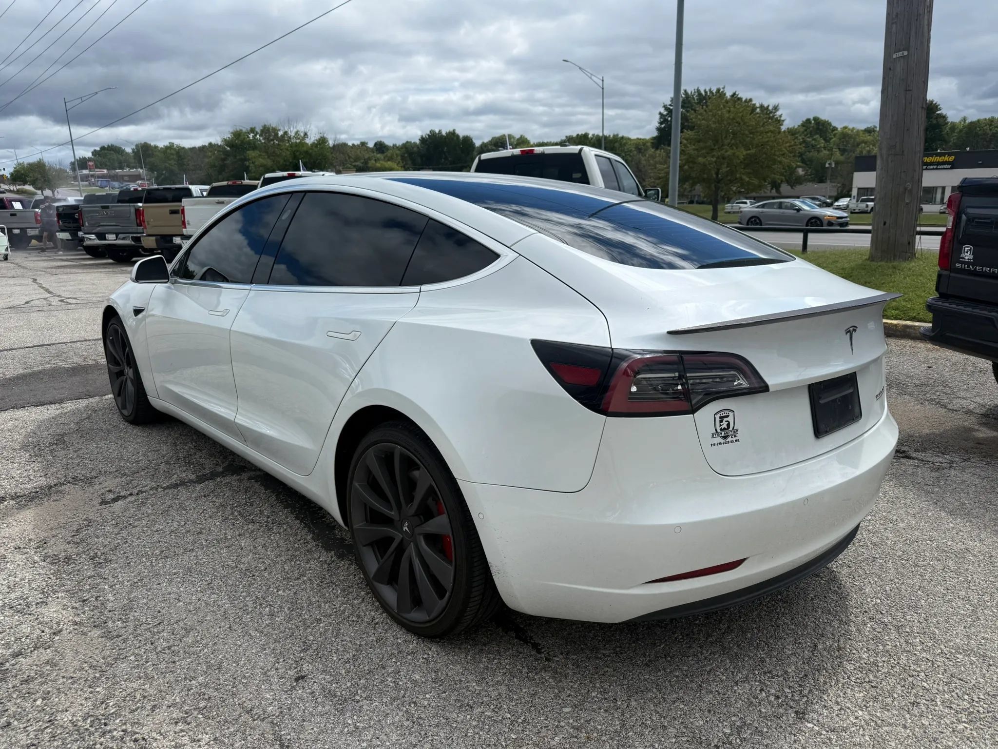Used 2020 Tesla Model 3 Performance AWD/4WD image 3