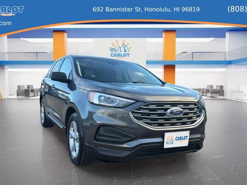 Used 2021 Ford Edge Titanium w/ Cargo Accessory Package FWD image 8