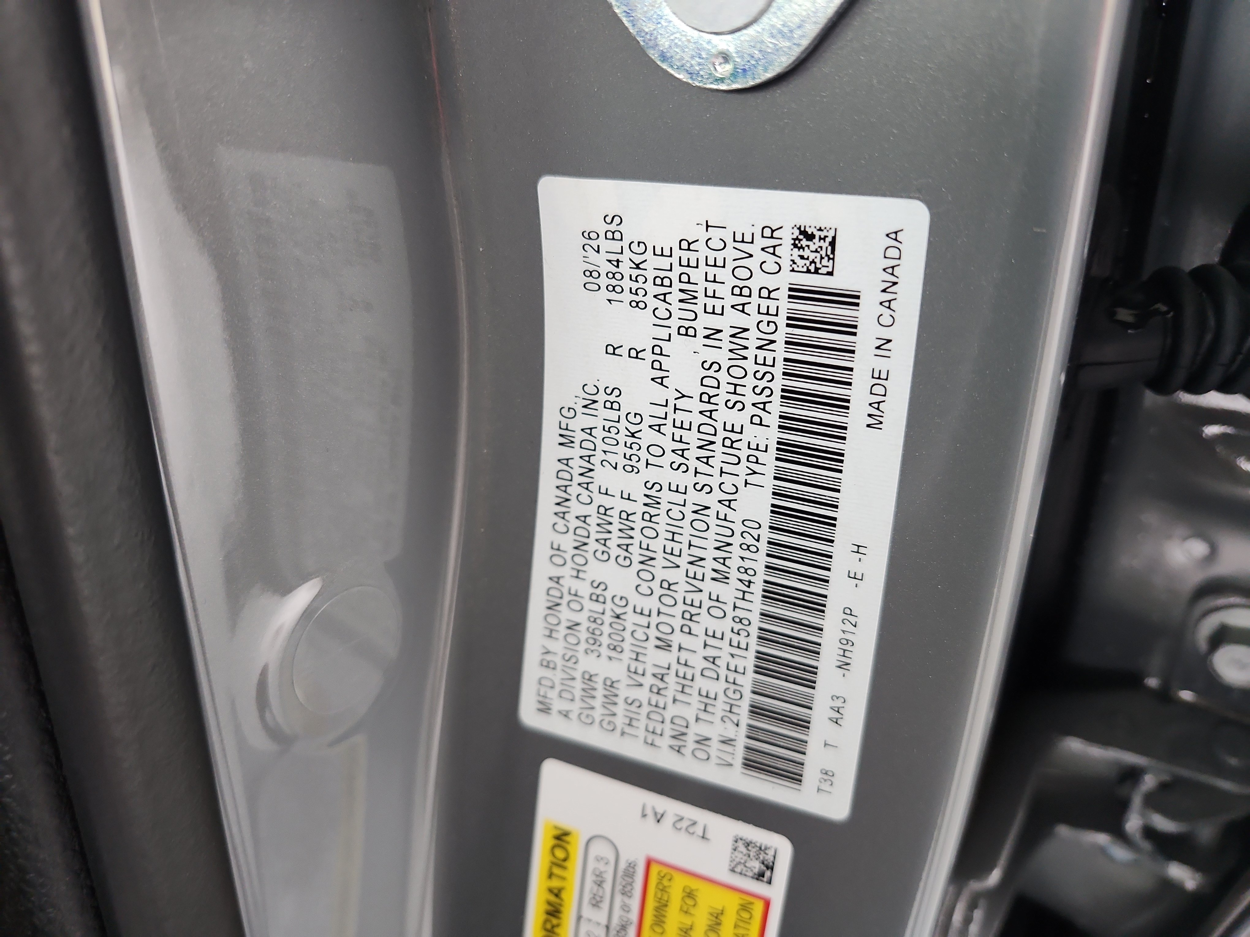 Certified 2026 Honda Civic Si image 24