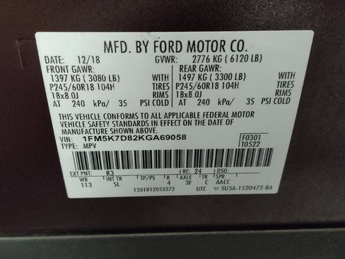 Used 2019 Ford Explorer XLT w/ Equipment Group 202A image 33