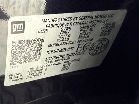 Used 2025 Chevrolet Tahoe Z71 w/ Z71 Off-Road Package image 47