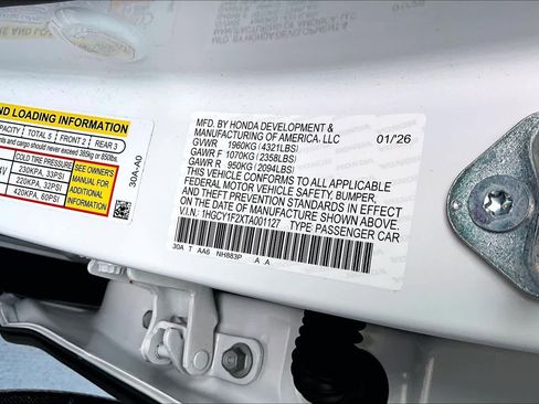 Used 2026 Honda Accord LX image 18