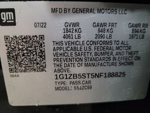 Used 2022 Chevrolet Malibu LS FWD image 33