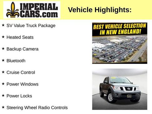 Used 2017 Nissan Frontier SV w/ SV Value Truck Package image 7