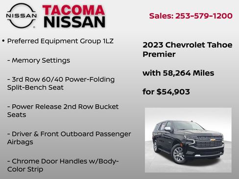 Used 2023 Chevrolet Tahoe Premier image 6