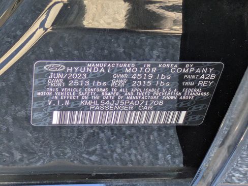 Used 2023 Hyundai Sonata Limited image 35