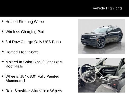 Used 2023 Jeep Grand Cherokee L Laredo AWD/4WD image 32
