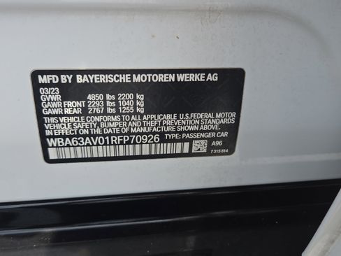 Certified 2024 BMW 430i Gran Coupe w/ M Sport Package (Priority 1) RWD image 22
