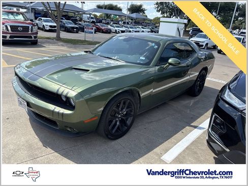 Used 2021 Dodge Challenger SXT w/ Blacktop Package RWD image 1