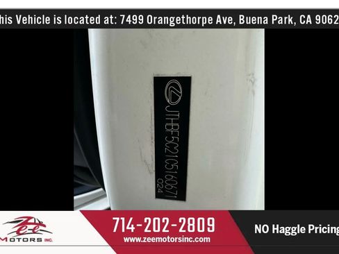 Used 2012 Lexus IS 250 w/ Premium Pkg Value Edition image 55